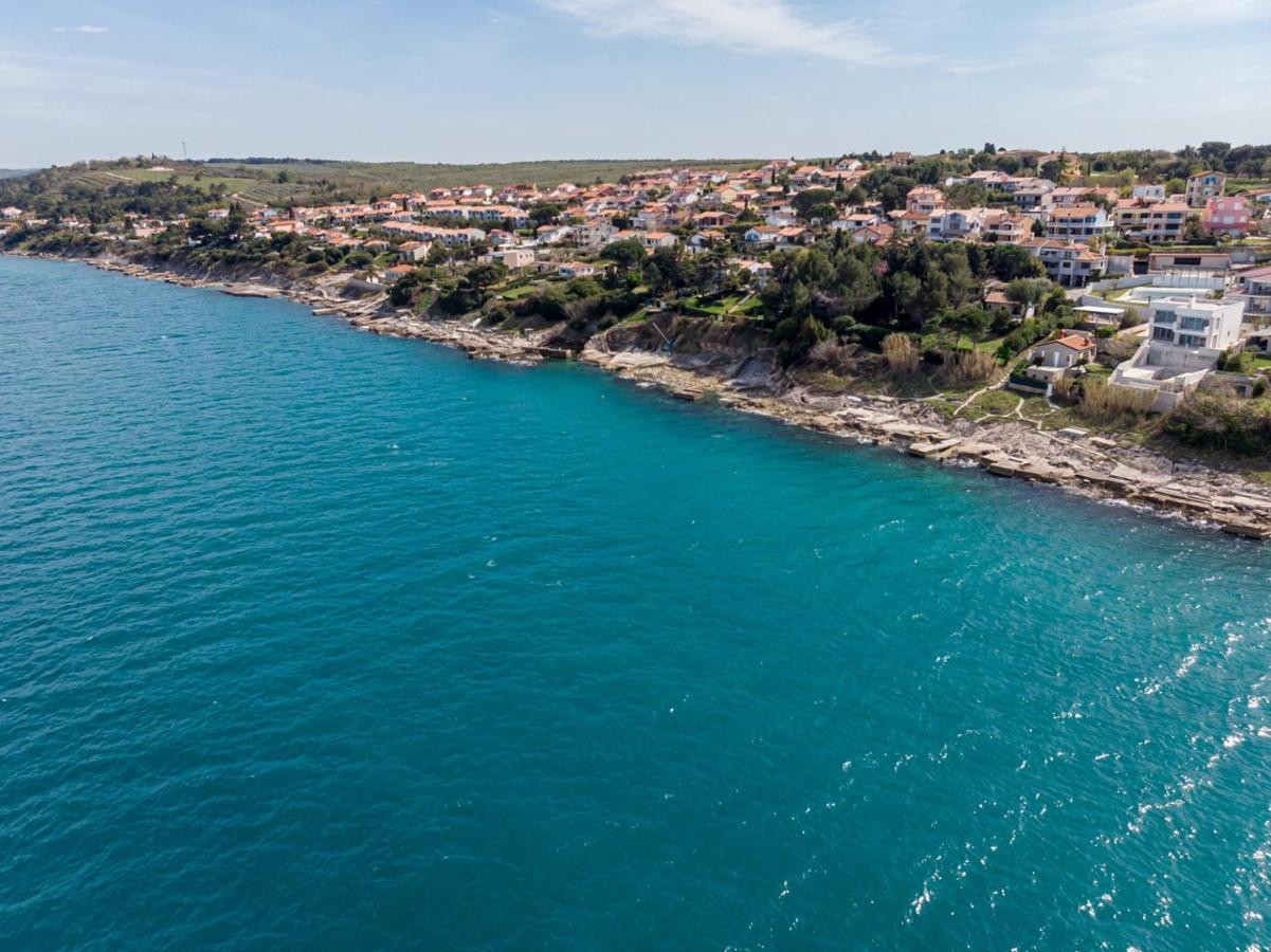Villa Milena With Pool And Sea View Crveni Vrh Kültér fotó