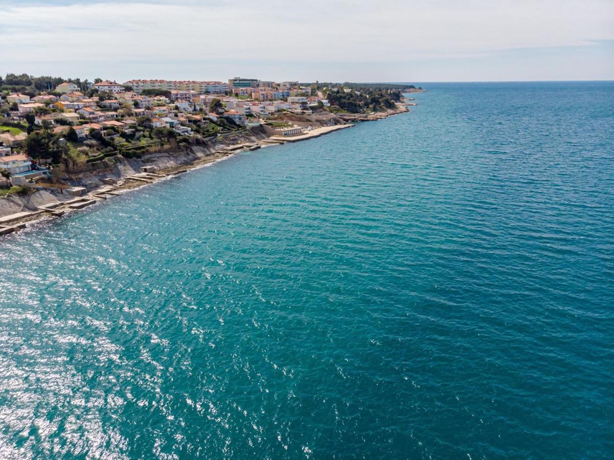 Villa Milena With Pool And Sea View Crveni Vrh Kültér fotó