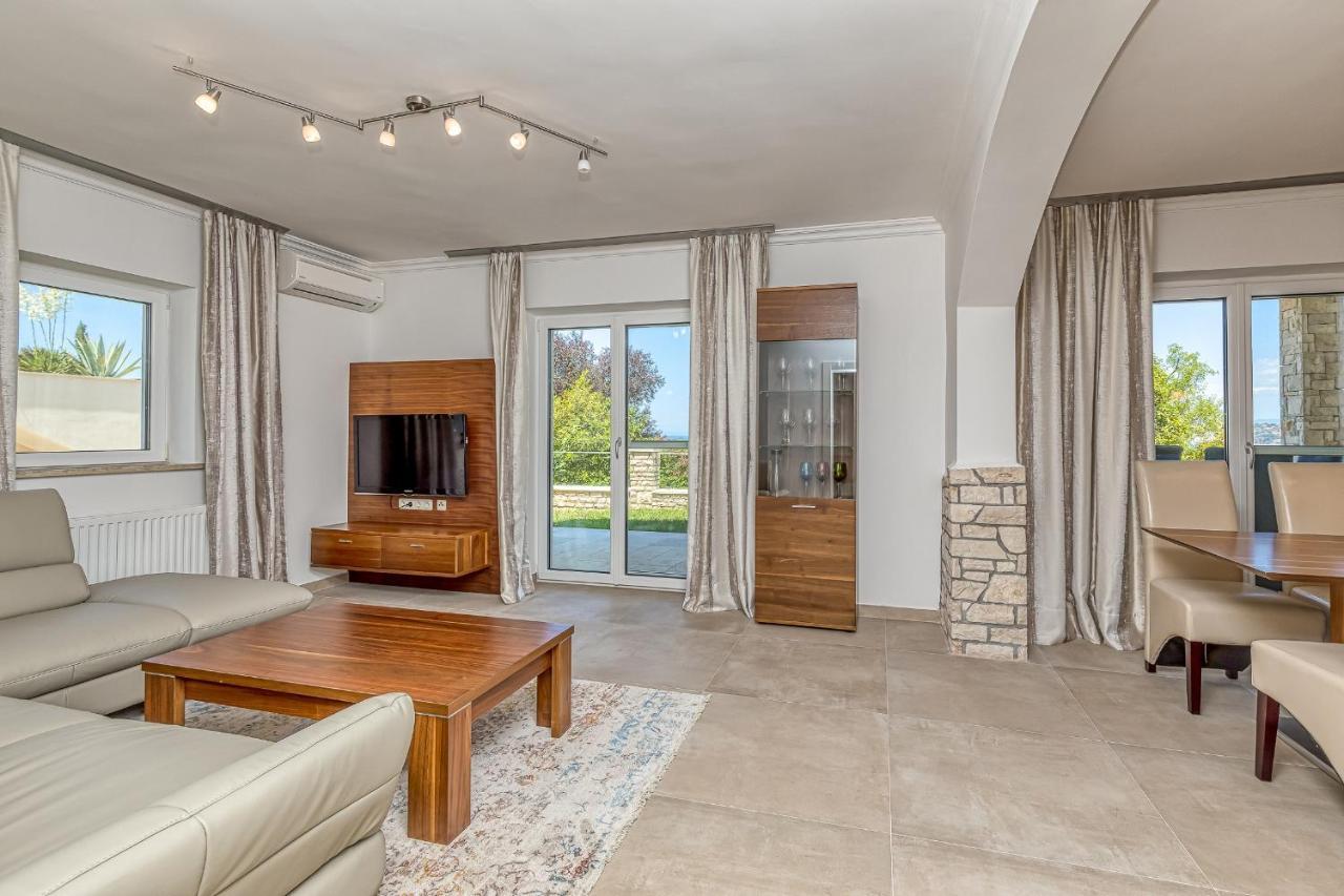 Villa Milena With Pool And Sea View Crveni Vrh Kültér fotó